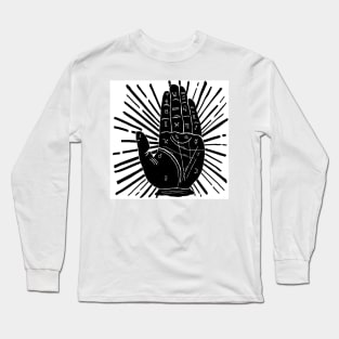 Palmistry black and white Long Sleeve T-Shirt